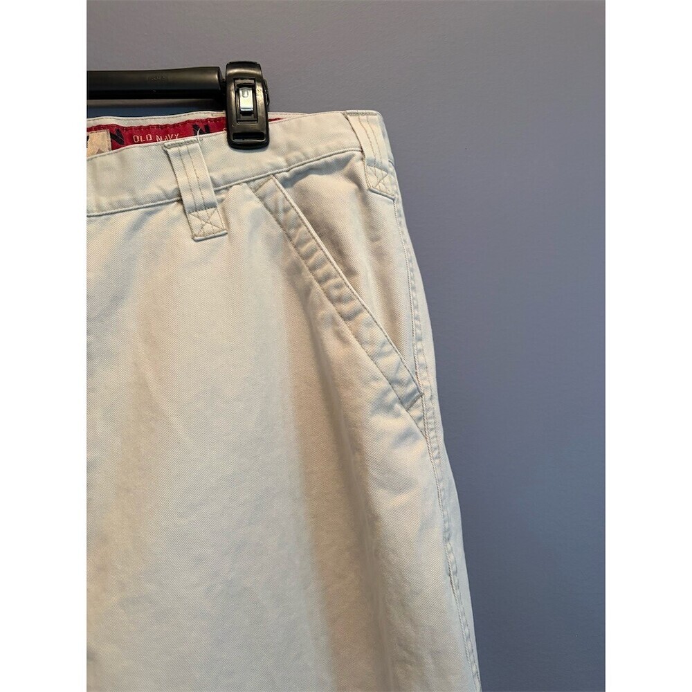 Old Navy Utility Pants Mens 36x34 Beige Khaki Straight Leg Workwear - Picture 5 of 10